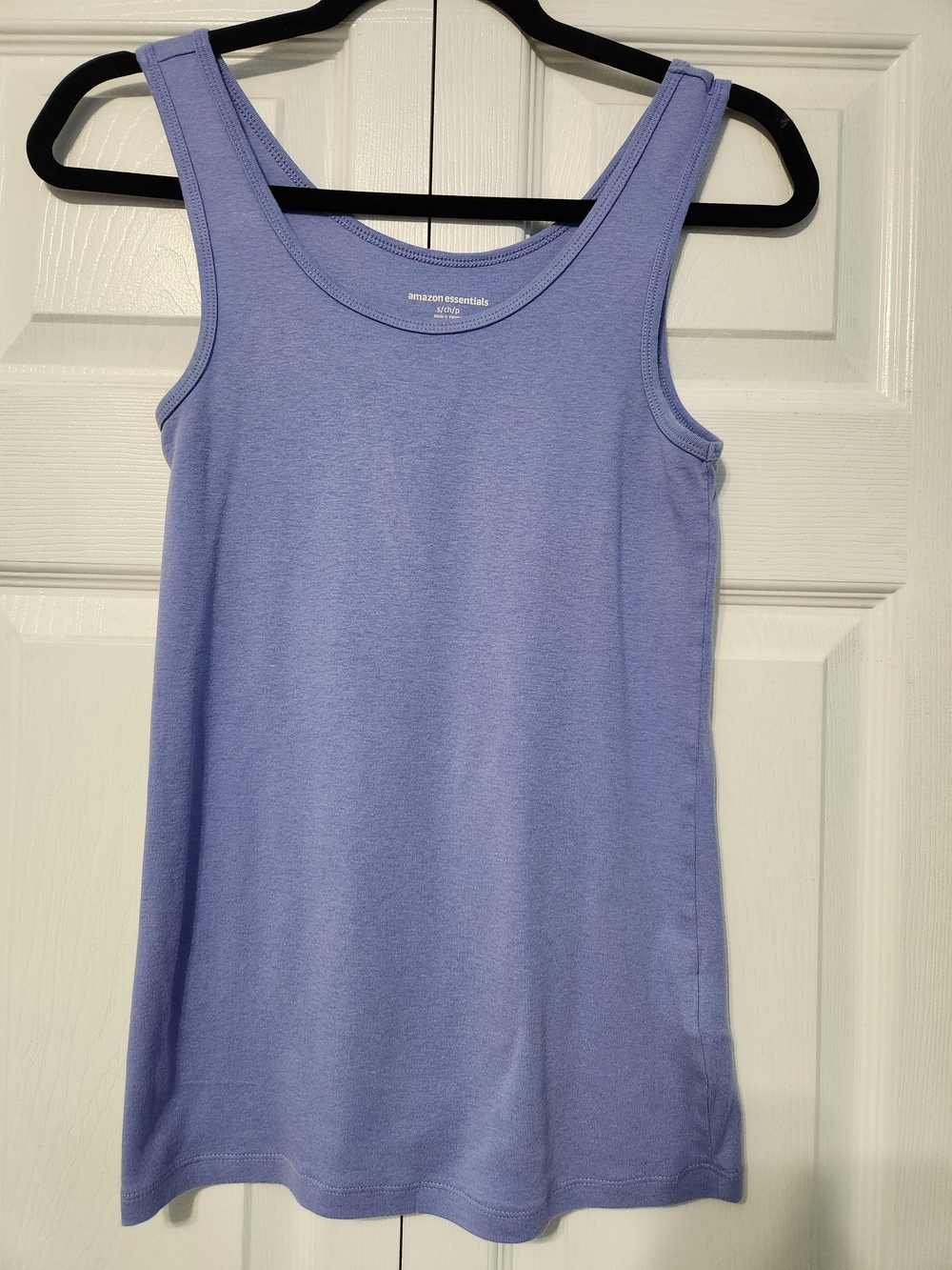 Amazon Essentials Lavender Scoop Neck Tank - S
